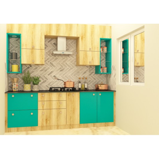 Ethan Parallel Kitchen with Laminate Finish